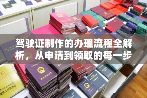 江源驾驶证制作的办理流程全解析，从申请到领取的每一步