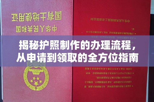 江源揭秘护照制作的办理流程，从申请到领取的全方位指南